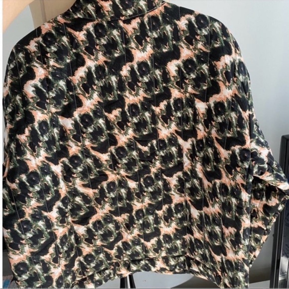 Rachel Comey X Target Women’s Animal Print Cropped Quilted Jacket Size M - Picture 9 of 10